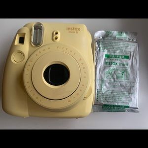 Yellow Instax mini 8